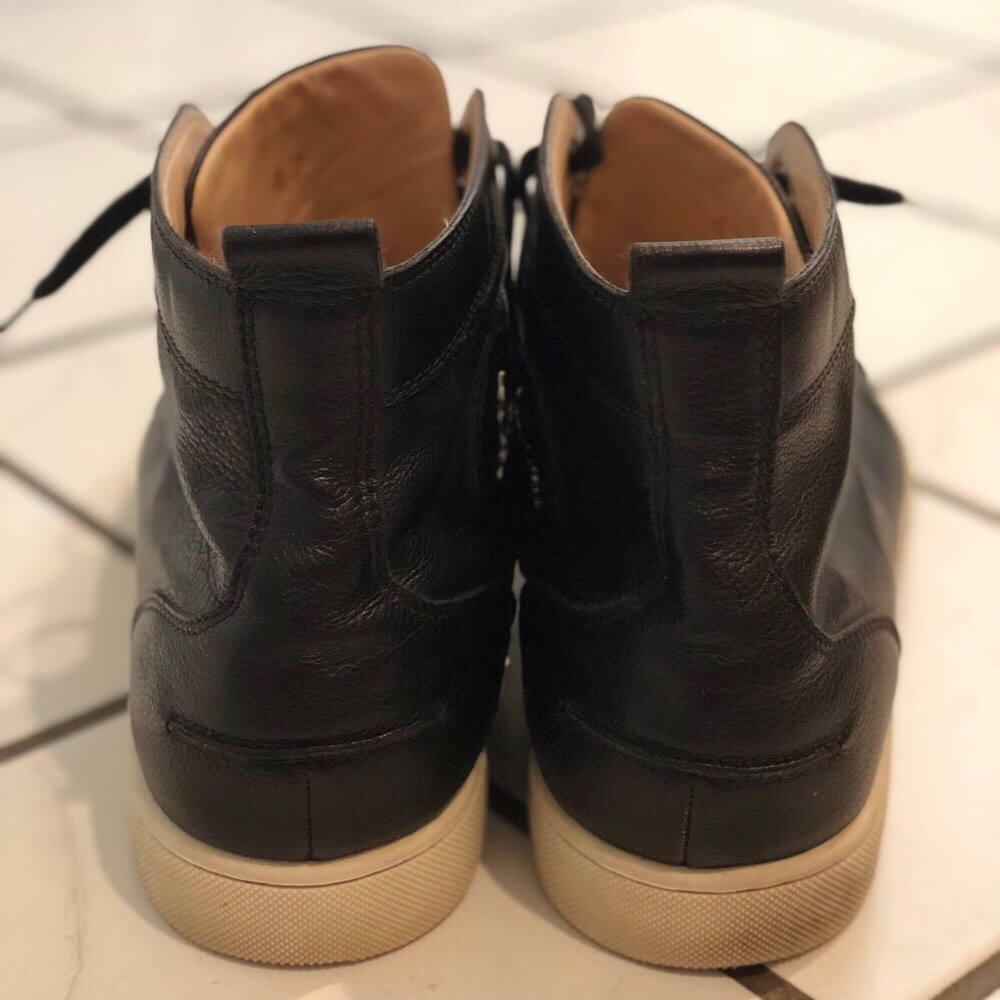 Louboutin Leather High Tops 14 - Picture 3 of 7